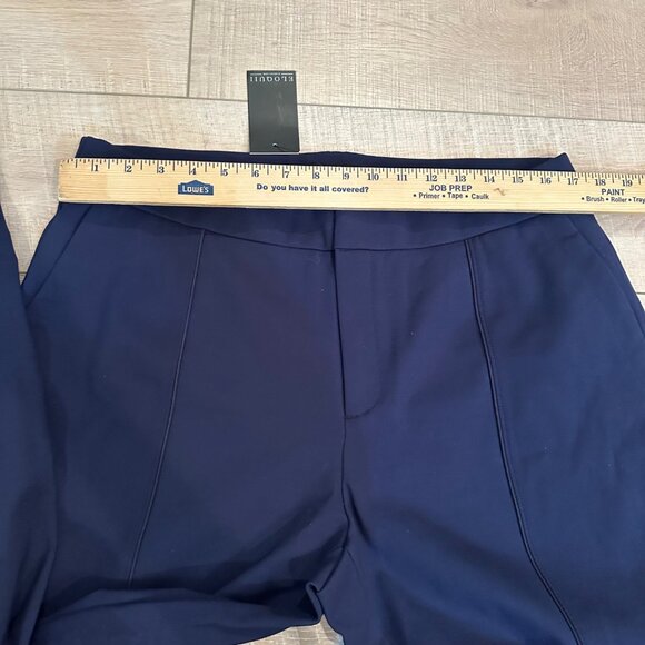 ELOQUII WOMENS NAVY BLUE DRESS PANTS NEW SIZE 16 - Picture 5 of 9